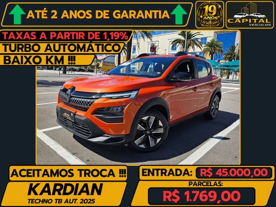 RENAULT KARDIAN 1.0 TCE FLEX TECHNO EDC